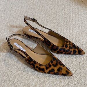 Tony Bianco Brown Leopard Print Heels